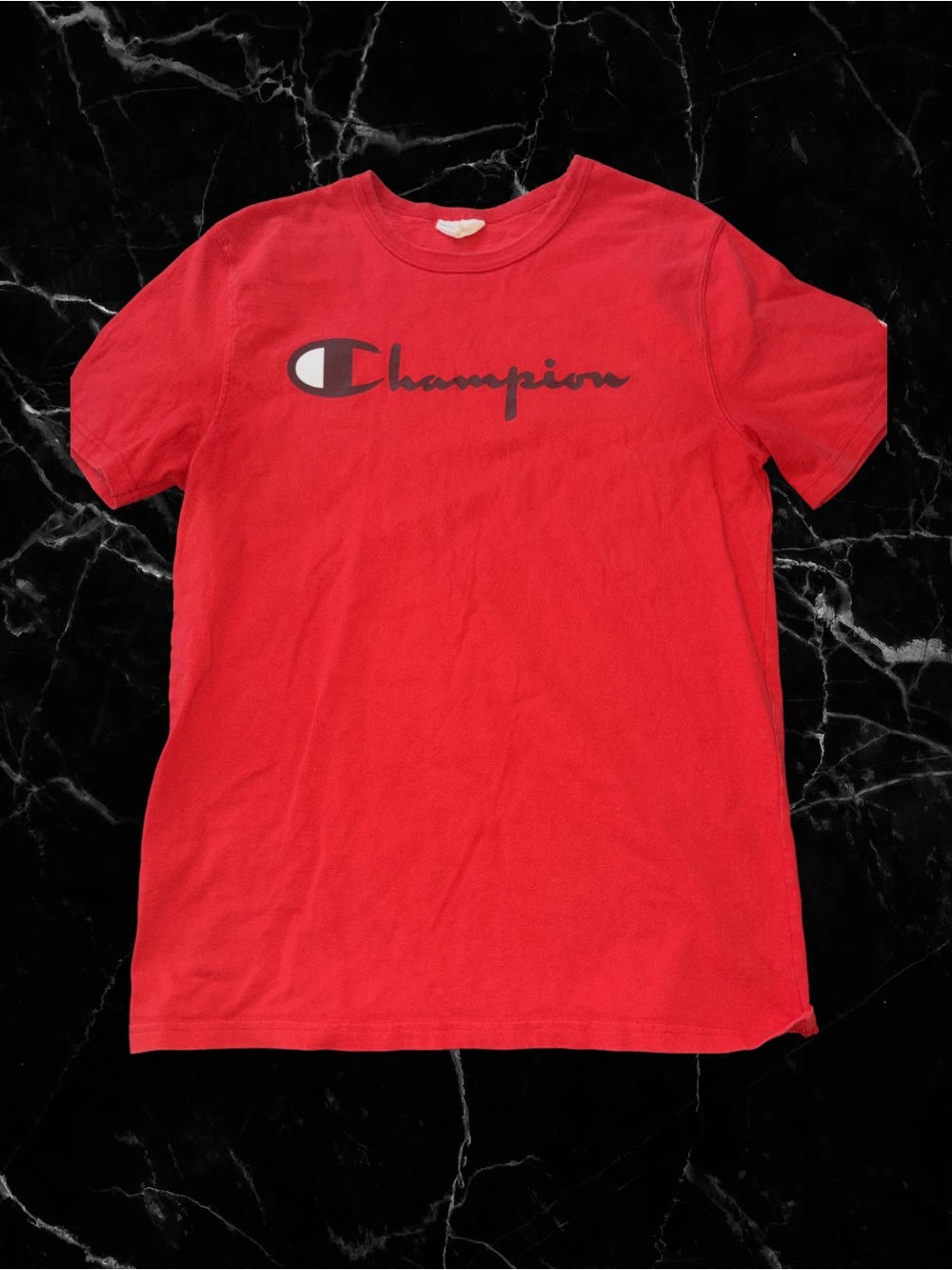 Champion Red Logo Tee - Picture 1 of 3